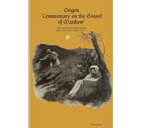 Origen 'Commentary on the Gospel of Matthew'