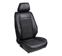 Origen Full Front Seat Cover Model R1 Black with 6 cm Foam. Compatible with Side Airbag. Made in High Quality Materials. Universal and Ergonomic.