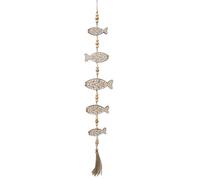ORIGEN Home Decor Mobile Fish Pendants White 97x15x2cm - Unique and Versatile Design