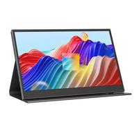 Origin Storage 15.6 Inch Full HD 60Hz IPS Portable Monitor with USB-C Mini HDMI & Speakers with Foldable Case & Stand