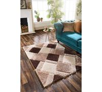 Origin 3D GEO Shaggy Beige | Size: 80 cm x 150 cm Origin Beige 80 cm x 150 cm