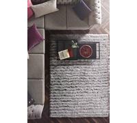 Origin 'Carved Glamour' Rug in Silver | Size: 160 cm x 230 cm Origin Silver 160 cm x 230 cm