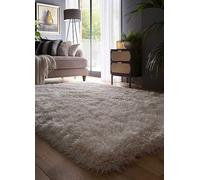 Origin 'Extravagance' Shaggy Rug Ivory