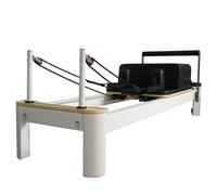 Origin Folding Aluminium Pilates Reformer, White