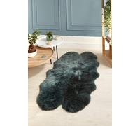 Origin Genuine Sheepskin Quad Rug in Green | Size: 105 cm x 160 cm Origin Green 105 cm x 160 cm