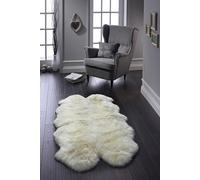 Natural Quad Genuine Sheepskin Rug - 160 x 105 cm - Origins