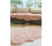Pink Quad Genuine Sheepskin Rug - 160 x 105 cm - Origins