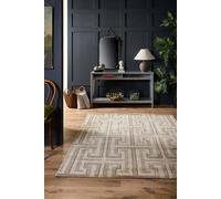 Origin Greek Key Taupe/Beige in Taupe | Size: 80 cm x 150 cm Origin Taupe 80 cm x 150 cm