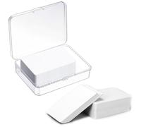 Origin-Joy 100 PCS NFC Cards, NTAG215 Blank Waterproof 85.5 x 54mm NFT Chips, Programmable & Rewritable, Compatible with Amiibo, TagMo, iOS & Android Devices (White)