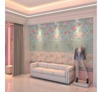 Origin Murals Alice in Wonderland Cottagecore Patterns - Large - W350cm x H280cm