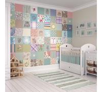 Origin Murals Alice In Wonderland Patchwork Wall Mural