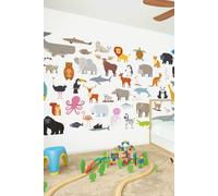 Origin Murals Animal Collection Wall Mural | Size: W300 cm x H240 cm Origin Murals Multicolor W300 cm x H240 cm