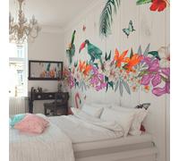 Origin Murals Birds Of Paradise Wall Mural - Large - W350cm x H280cm