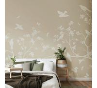 Origin Murals Blossom Trail - Natural Stone - Medium - W300cm x H240cm