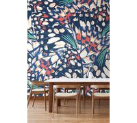Origin Murals Butterfly Wings Matt Smooth Paste the Wall Mural in Navy | Size: W300 cm x H240 cm Origin Murals Navy W300 cm x H240 cm
