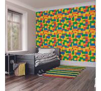 Origin Murals Children's Toy Bricks Matt Smooth Paste The Wall Mural 300Cm Wide X 240Cm High