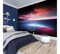Origin Murals Electric Storm Wall Mural | Size: Large Origin Murals Multicolor Large