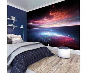 Origin Murals Electric Storm Wall Mural | Size: Large Origin Murals Multicolor Large