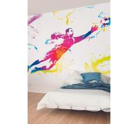 Origin Murals Football Goalkeeper Wall Mural | Size: W300 cm x H240 cm Origin Murals Multicolor W300 cm x H240 cm