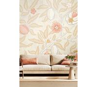 Origin Murals Fruit & Foliage Wall Mural in Light Pink | Size: W300 cm x H240 cm Origin Murals Light Pink W300 cm x H240 cm