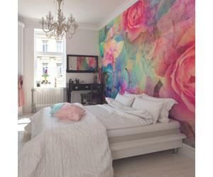 Origin Murals Giant Flower Roses Matt Smooth Paste The Wall Mural 350Cm Wide X 280Cm High