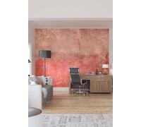 Origin Murals Grunge Distressed Effect Red Matt Smooth Paste the Wall Mural 300cm wide x 240cm high | Size: W300 cm x H240 cm Origin Murals Red W300 cm x H240 cm