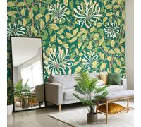 Origin Murals Honeysuckle - Forest Green - Medium - W300cm x H240cm
