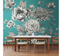Origin Murals Large Rose Toile Matt Smooth Paste The Wall Mural 350Cm Wide X 280Cm High
