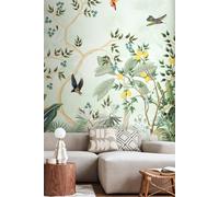 Origin Murals Lemon Tree Forest Wall Mural in Green | Size: W300 cm x H240 cm Origin Murals Green W300 cm x H240 cm