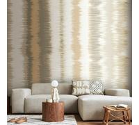Origin Murals Linear Stripe - Stone Grey - Large - W350cm x H280cm
