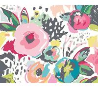 Origin Murals Mural Abstract Floral Medium MUR251M