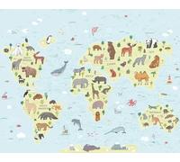 Origin Murals Mural Children's World Map Medium MUR230M