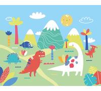 Origin Murals Mural Dinosaur Land Medium MUR213M