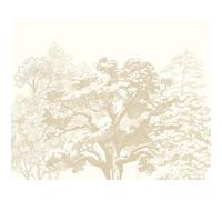Origin Murals Mural Etched Tree Medium Mural MUR431M