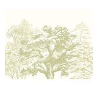 Origin Murals Mural Etched Tree Medium Mural MUR432M