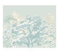 Origin Murals Mural Etched Tree Medium Mural MUR433M