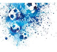 Origin Murals Mural Football Splash Large MUR228L