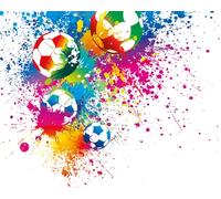 Origin Murals Mural Football Splash Medium MUR166M
