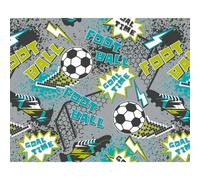Origin Murals Mural Graphic Pixel Footballs Medium Mural MUR315M