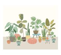 Origin Murals Mural Houseplant Pots Large MUR276L