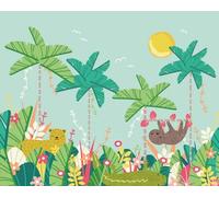 Origin Murals Mural Jungle Animals Large MUR222L