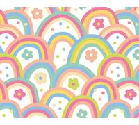 Origin Murals Mural Rainbow Wobble Medium MUR236M