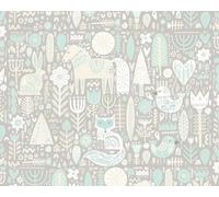 Origin Murals Mural Scandi Forest Animals Large MUR239L