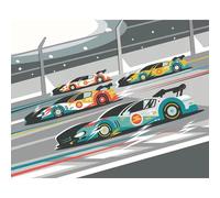 Origin Murals Mural Sports Cars Medium MUR268M
