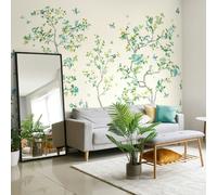 Origin Murals Oriental Flower Tree Wall Mural - Natural - Duckegg