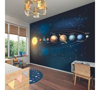 Origin Murals Planets Wall Mural - Large - W350cm x H280cm