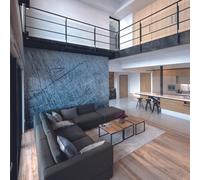 Origin Murals Scratched Metal Grey Matt Smooth Paste The Wall Mural 300Cm Wide X 240Cm High