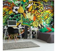 Origin Murals Sports Graffiti Matt Smooth Paste The Wall Mural 300Cm Wide X 240Cm High