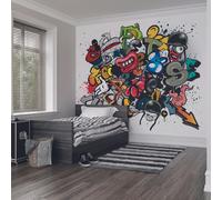 Origin Murals Spray Paint Wall Mural - Medium - W300cm x H240cm