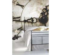 Origin Murals Timepiece Wall Mural in Medium Beige | Size: W300 cm x H240 cm Origin Murals Medium Beige W300 cm x H240 cm